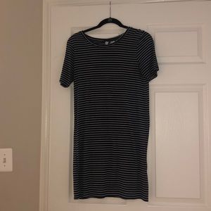 Striped T-shirt dress